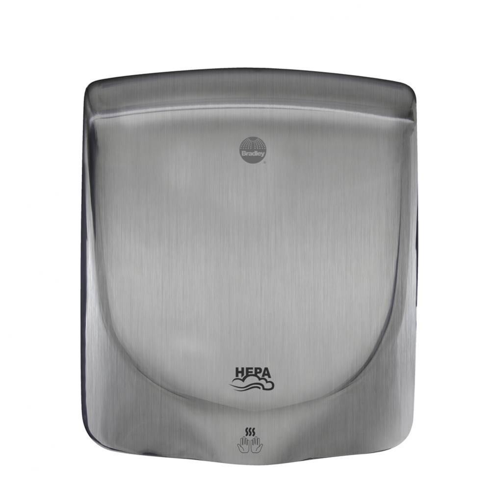 Aerix+ High Speed High Efficiency ADA Hand Dryer, Stainless Steel