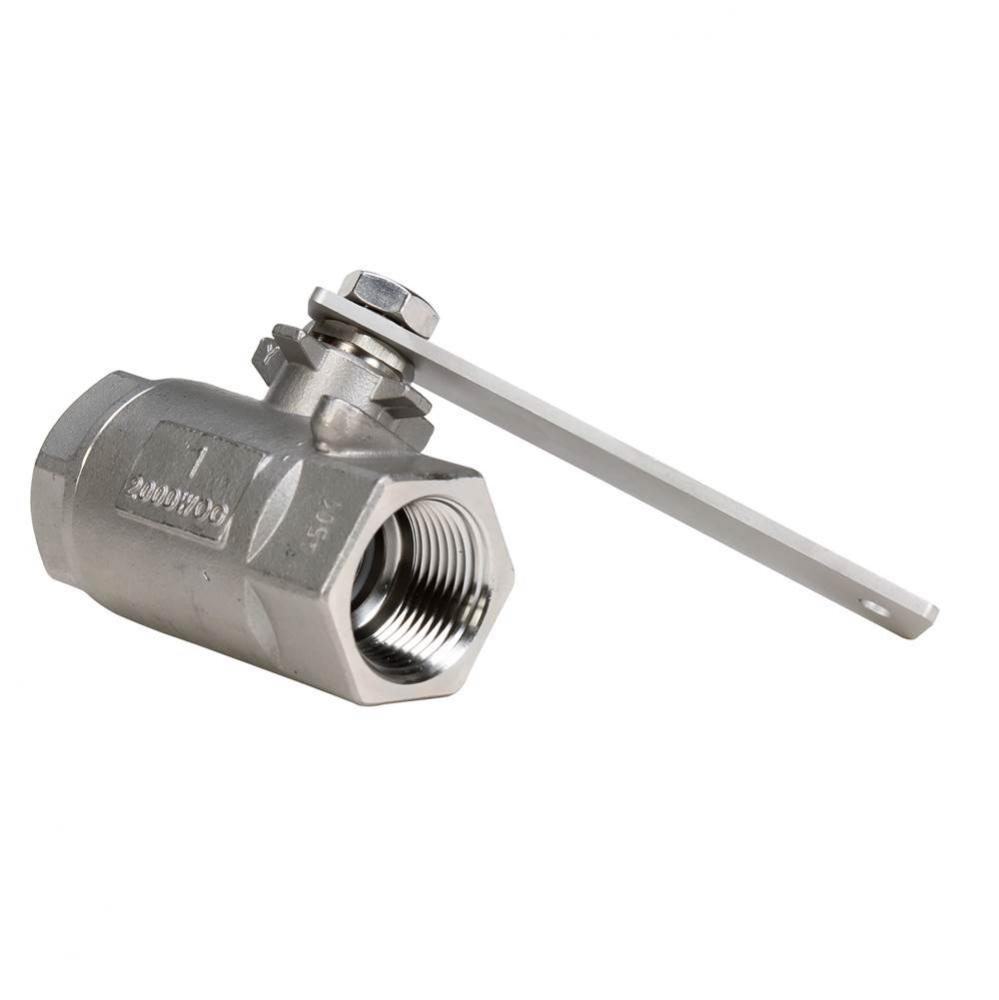 Stainless Steel Ball Valve Assembly