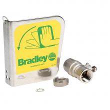 Bradley S30-072 - 1/2in.Ball Valve/Dust Cover Handle