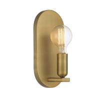 Savoy House Meridian M90059NB - 1-Light Wall Sconce in Natural Brass