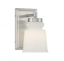 Savoy House Meridian M90073BN - 1-Light Wall Sconce in Brushed Nickel