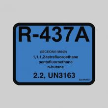 DiversiTech 04137 - Label, Refrg .ID, R437A, 10/PK