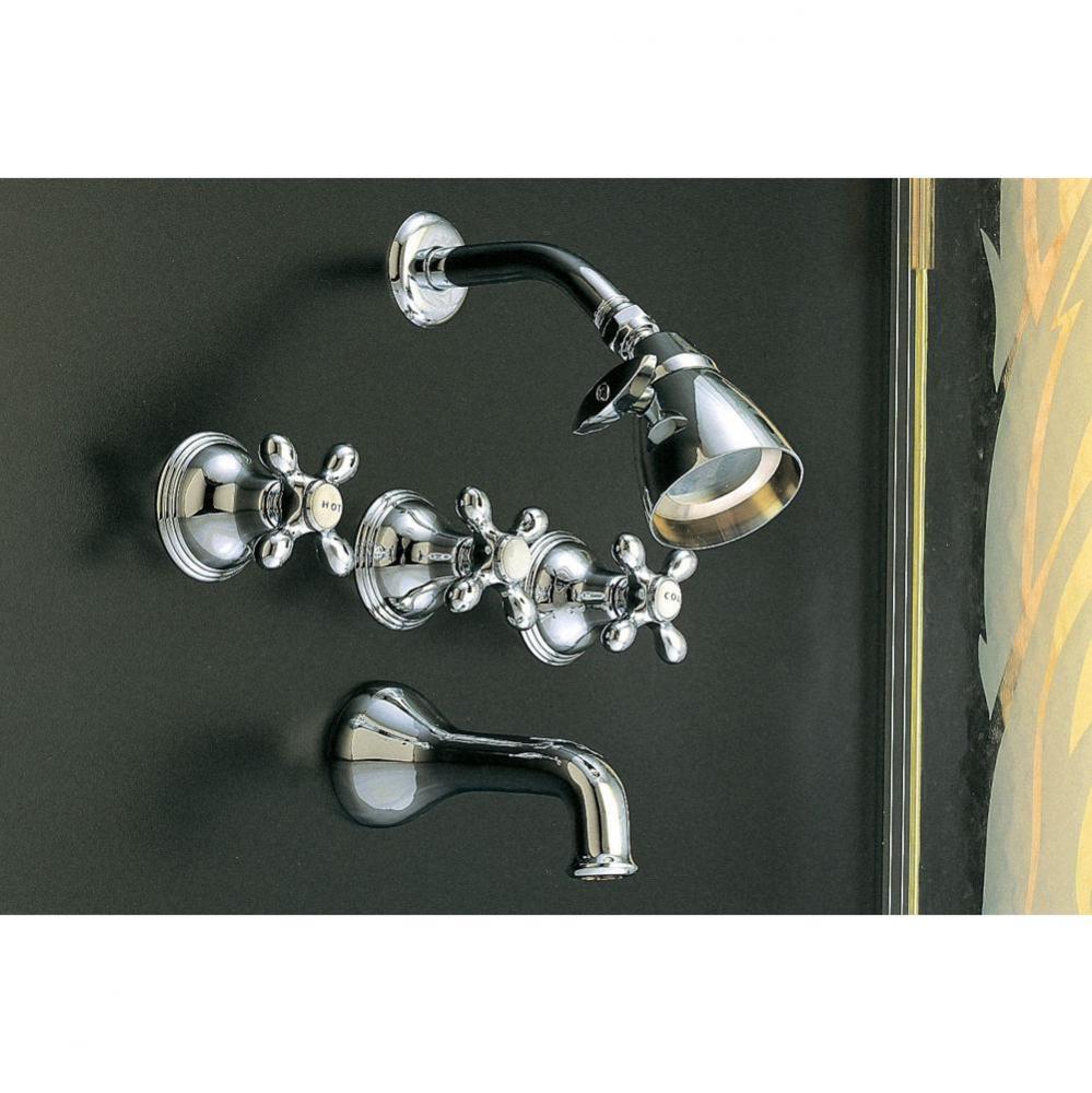 Chrome St. Lawrence Tub &amp;amp; Shower Set