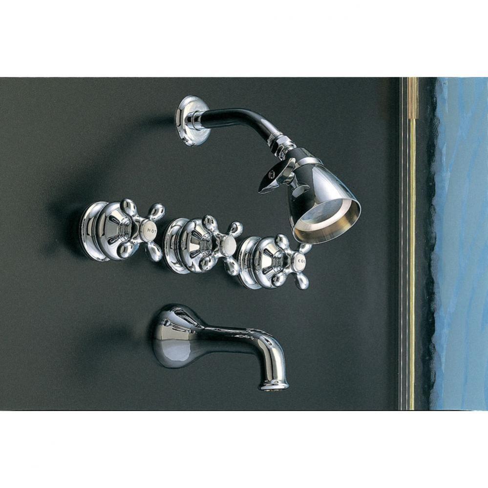 Chrome Thames Tub &amp;amp; Shower Set