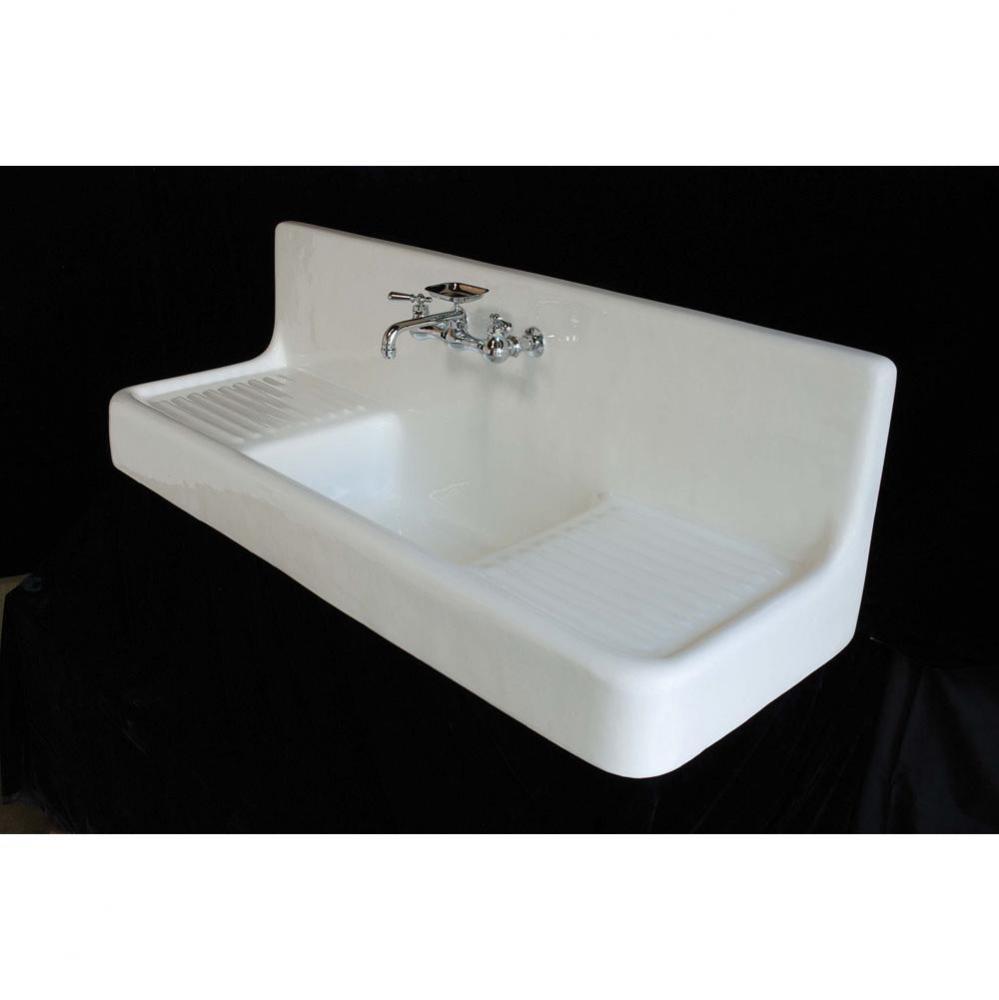 P0812 The Clarion 5apos;apos; Cast Iron Farmhouse Drainboard Sink Only Without