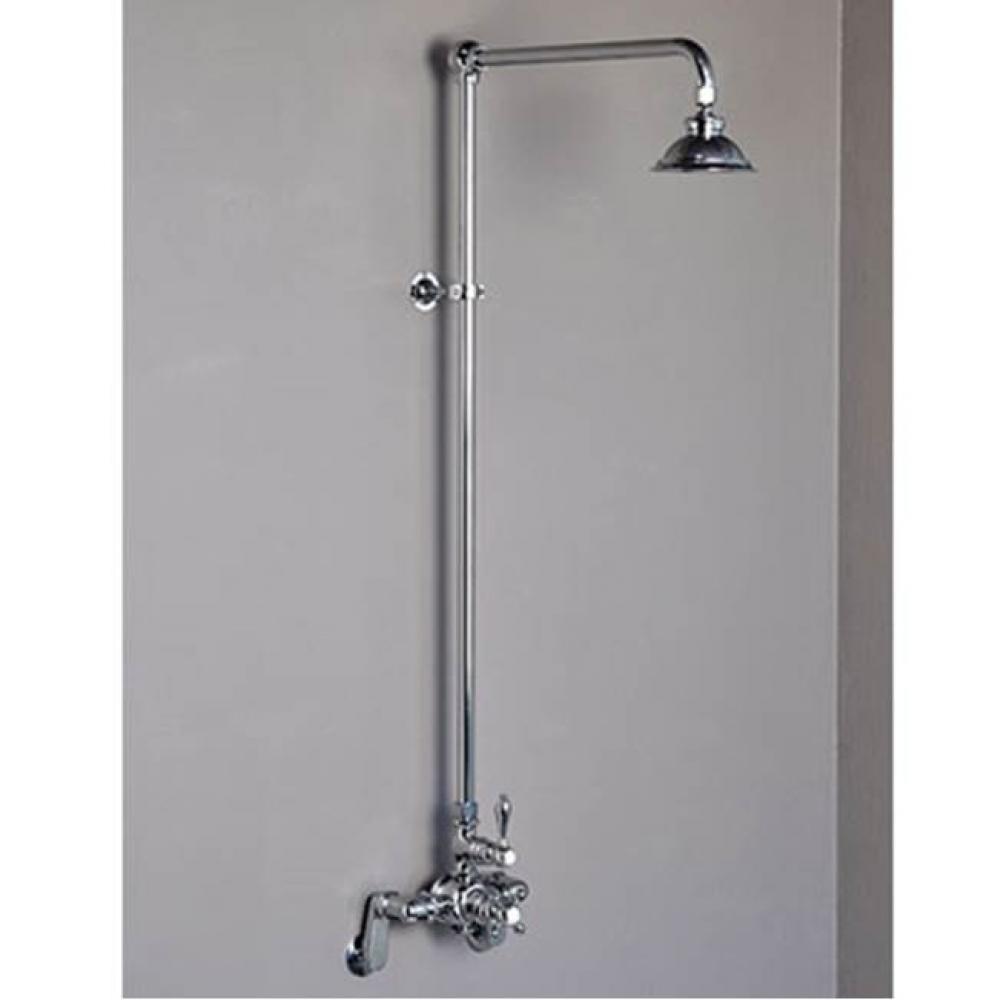 Exposed Showers Chrome Thermostatic Exposed Shower Set