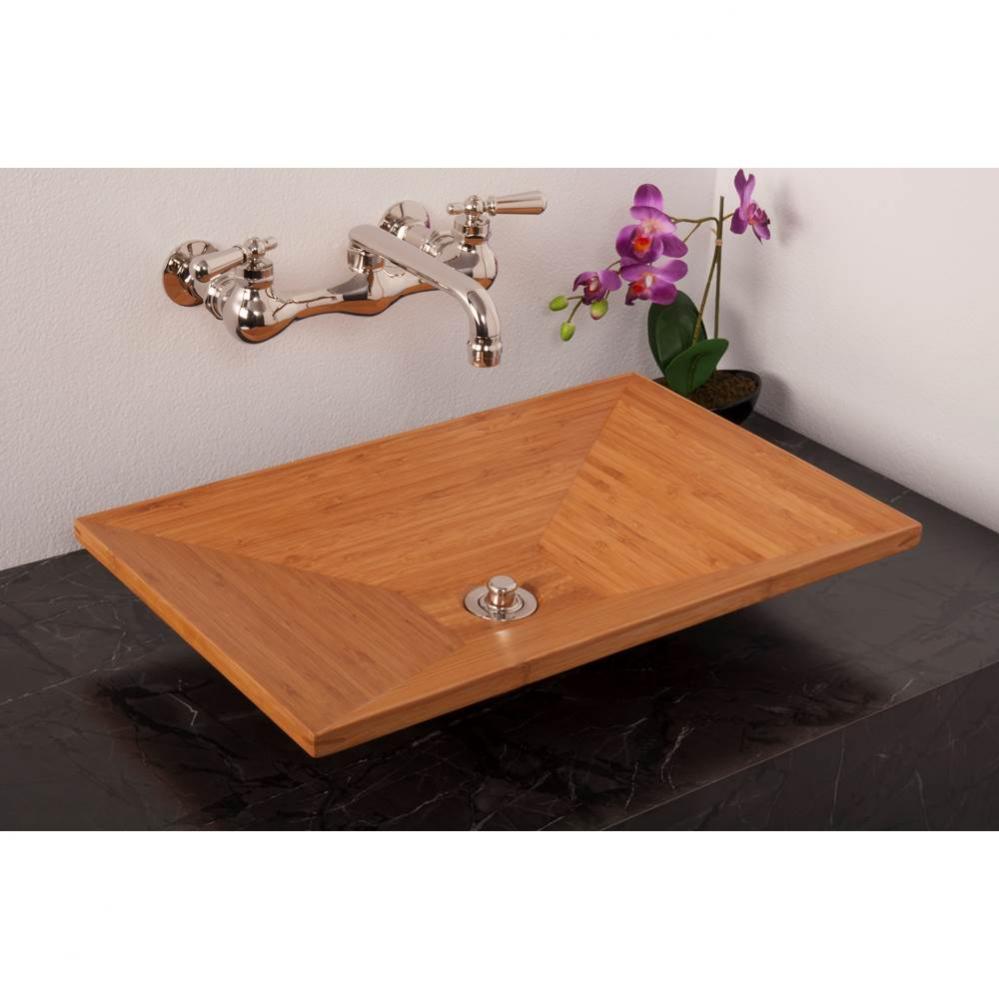 Solid Bamboo Vessel Sink