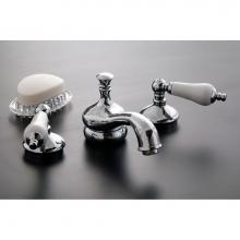 Strom Living P0104C - Chrome Sacramento Widespread Lav Set Includes Spout W/Ring (5apos;apos;L