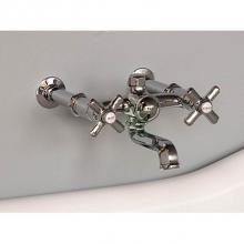Strom Living P1126C - Wall Mount Tub Faucets Chrome Wall Mount Deco Faucet