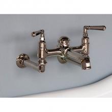 Strom Living P1128S - Wall Mount Tub Faucets Supercoat Brass