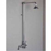 Strom Living P1130C - Exposed Showers Chrome Thermostatic Exposed Shower Set