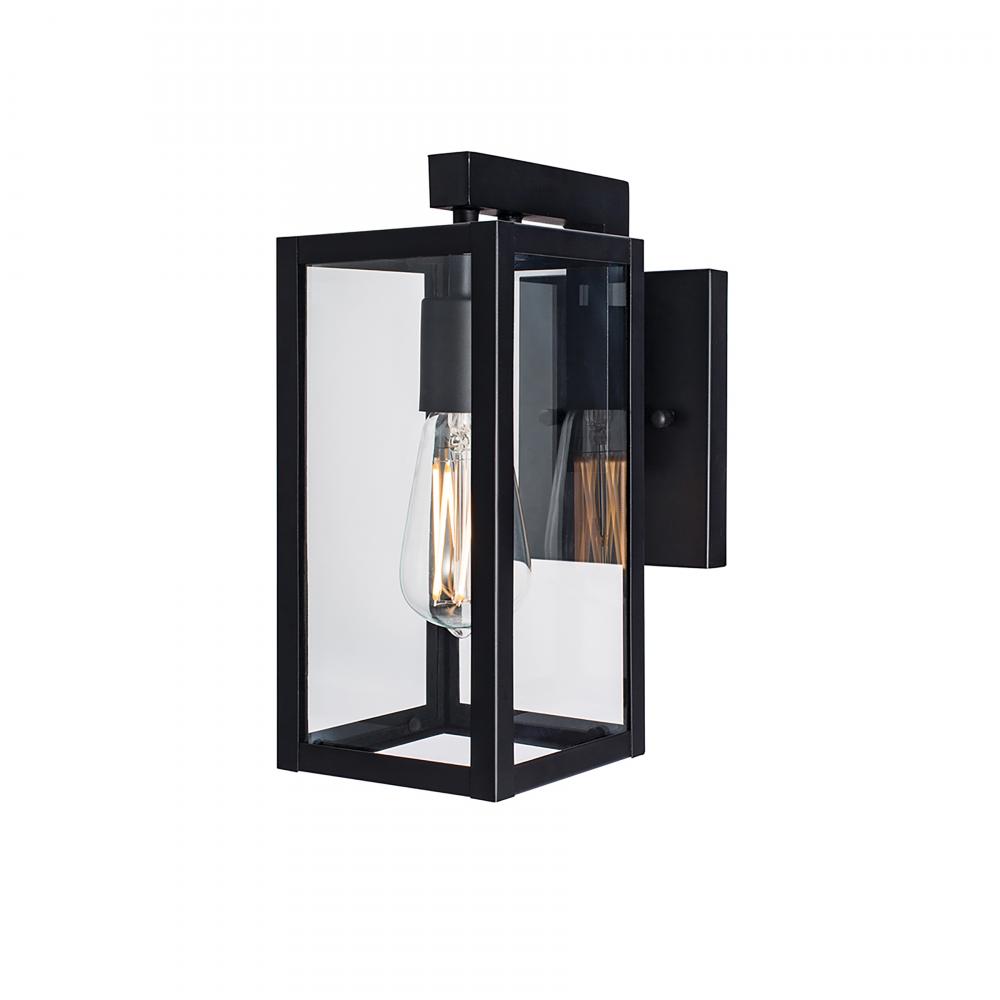 Capture 11&#39;&#39; High 1-Light Outdoor Sconce - Matte Black