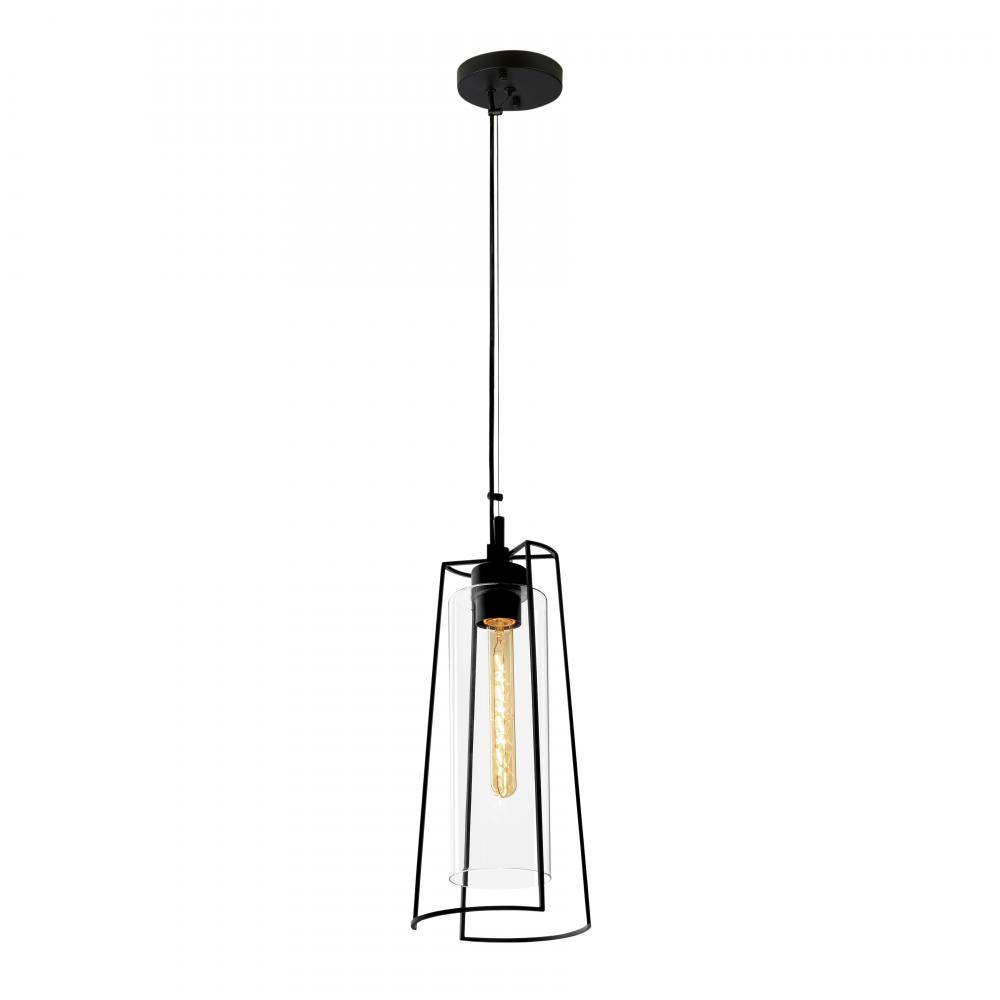 Cere 6.75&#39;&#39; Wide Outdoor Pendant - Matte Black