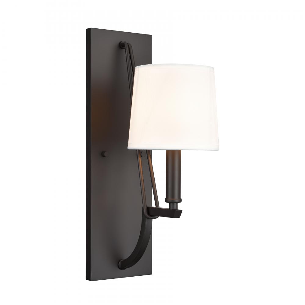 Robinson 16&#39;&#39; High 1-Light Sconce - Matte Black