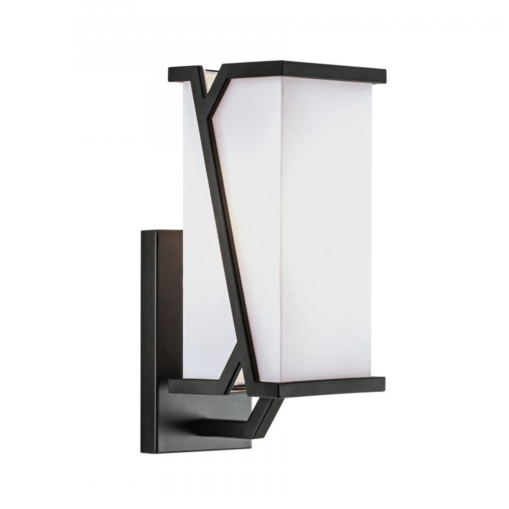 Moiselle 12&#39;&#39; High 1-Light Sconce - Matte Black