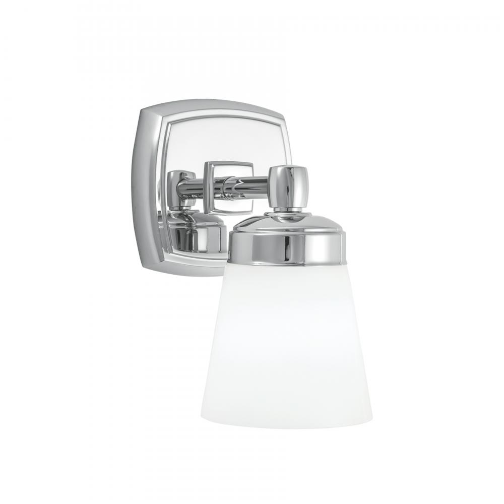 Soft Square 8.5&#39;&#39; High 1-Light Sconce - Chrome