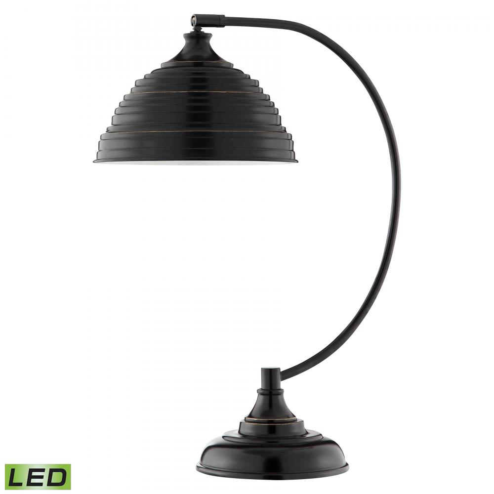 Alton 21&#39;&#39; High 1-Light Table Lamp - Oil Rubbed Bronze - Includes LED Bulb