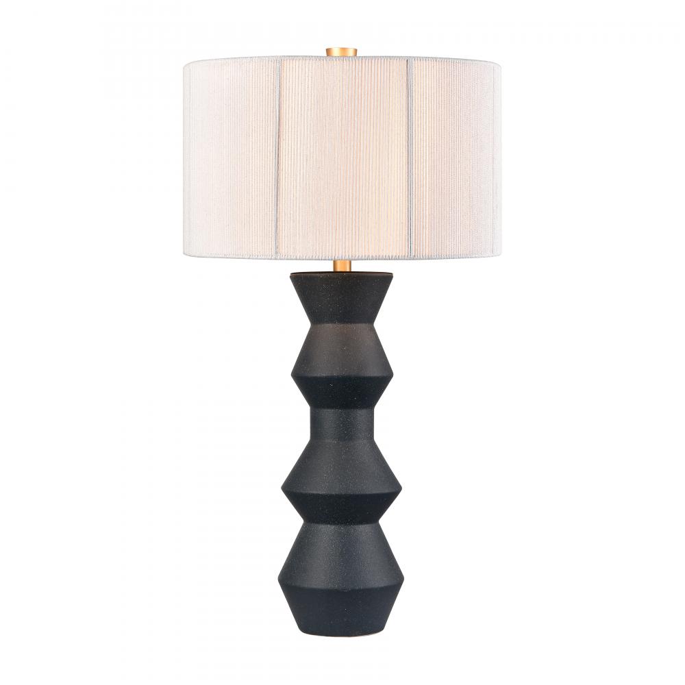 Belen 31&#39;&#39; High 1-Light Table Lamp - Navy - Includes LED Bulb