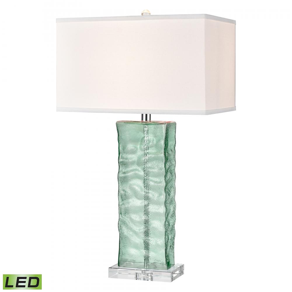Arendell 30&#39;&#39; High 1-Light Table Lamp - Light Green - Includes LED Bulb