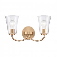 ELK Home EC89263/2 - Emily 17'' Wide 2-Light Vanity Light - Brushed Gold