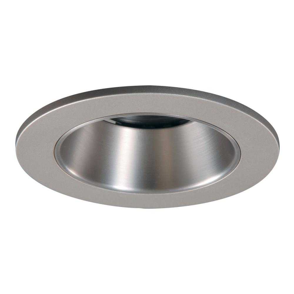 LENS DNLT,SATIN NICKEL TRIM RING & REFL