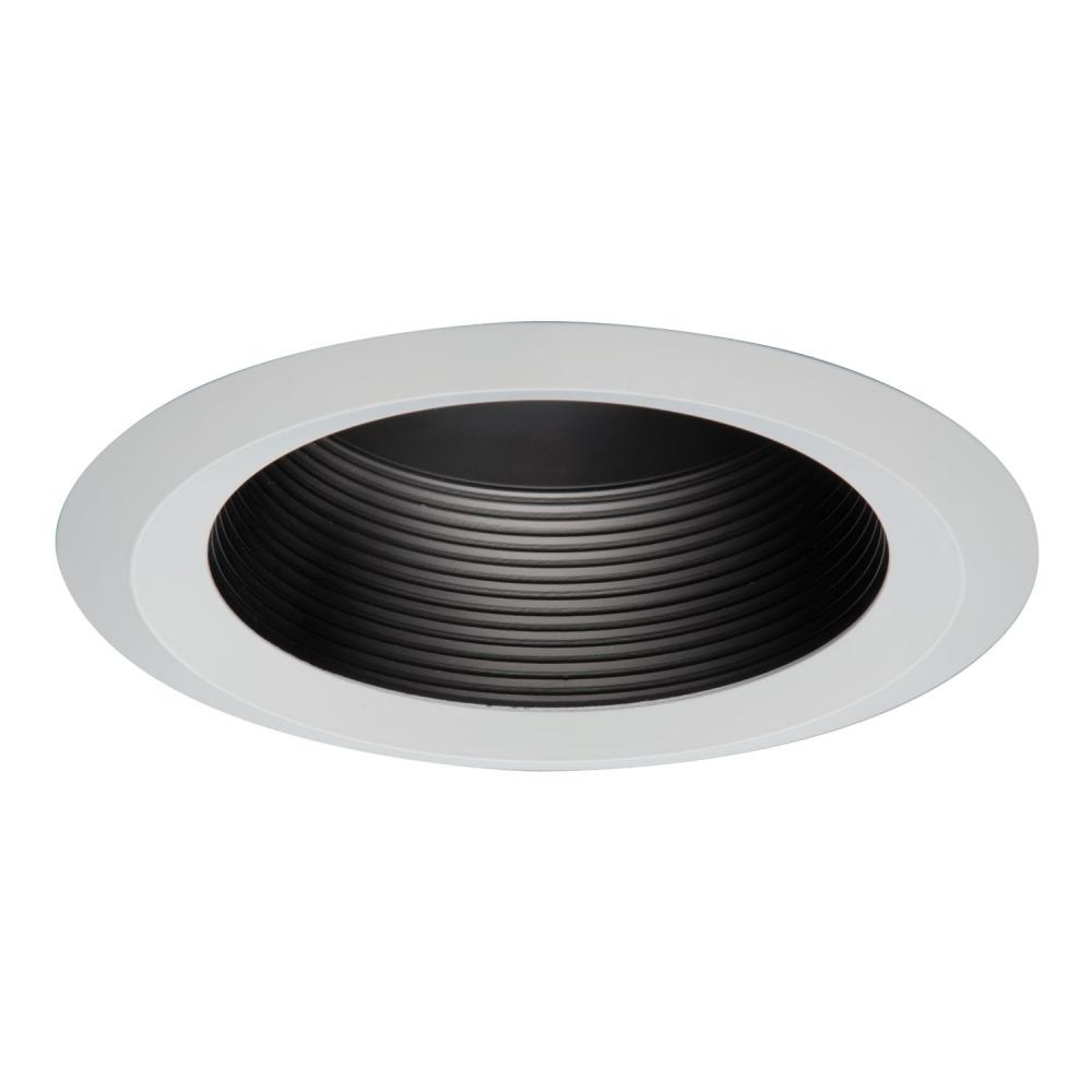 6&#34; BK FULL BAFFLE, WH SF OT RING