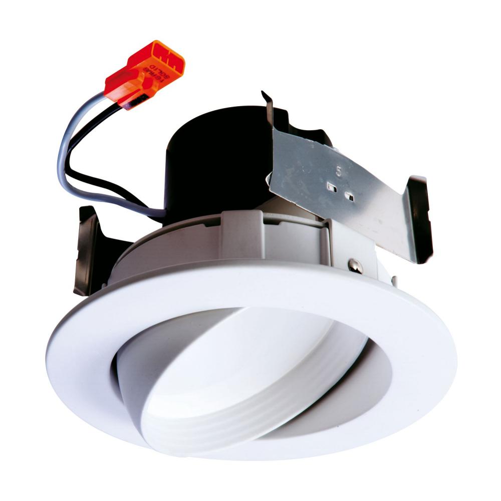 4&#34; LED ADJ WHITE BAFFLE 90CRI 2700K