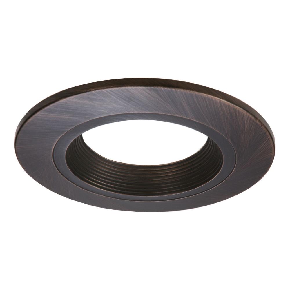 4 TUSCAN BRONZE TRIM RING, BAFFLE