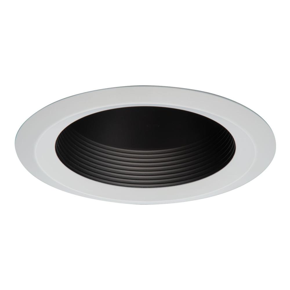 6&#34; BK SHALLOW FULL BAFFLE, WH SF OT RING