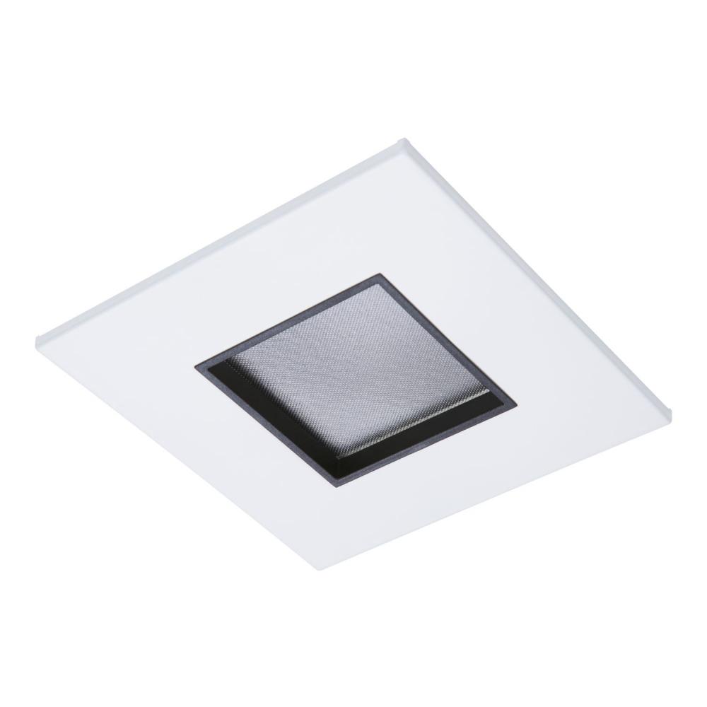 2&#34; SQ PIN, DIF LENS,  WHT FLG, BLK FRM