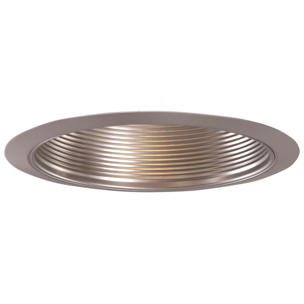 6&#34; TRIM METAL BAFFLE - SATIN NICKEL