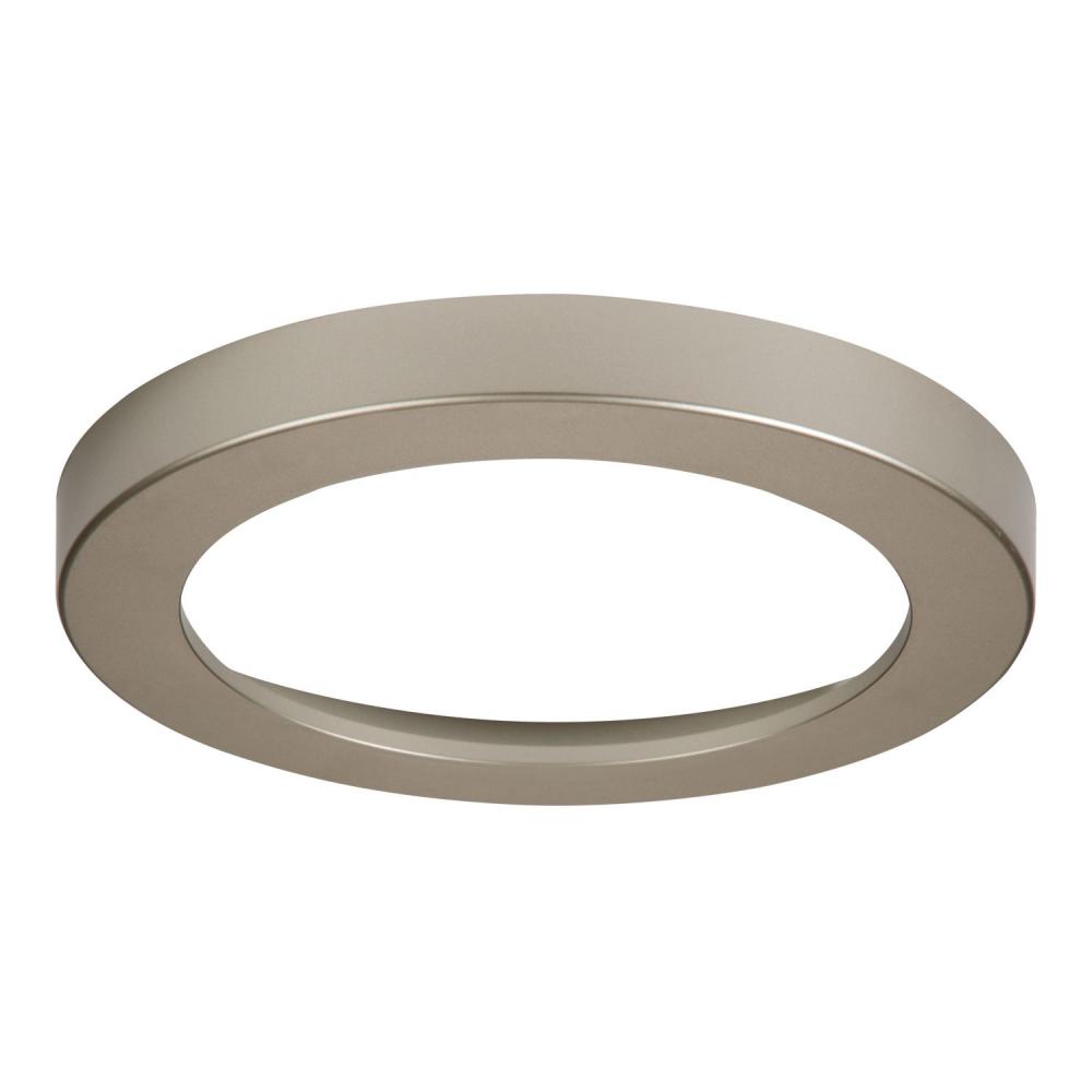 6&#34; ROUND TRIM SATIN NICKEL