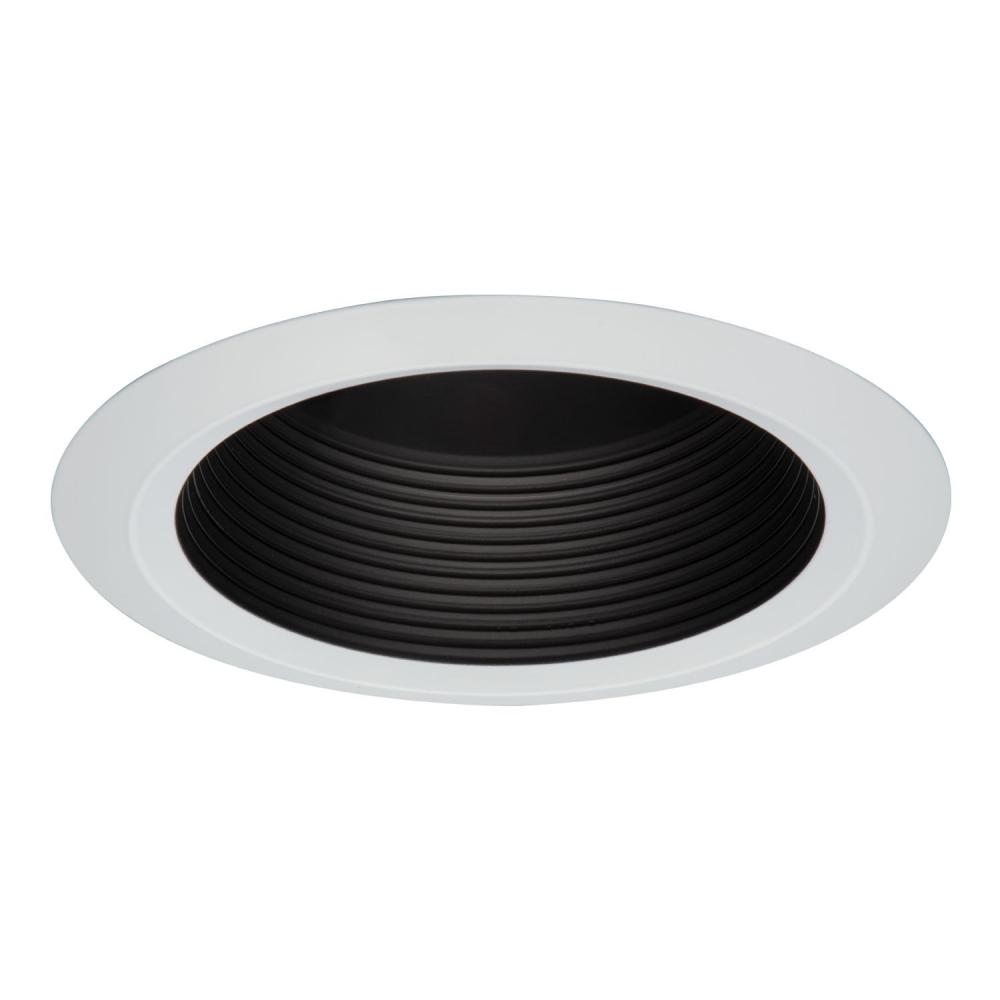 5&#34; BK SHALLOW FULL BAFFLE, WH SF OT RING