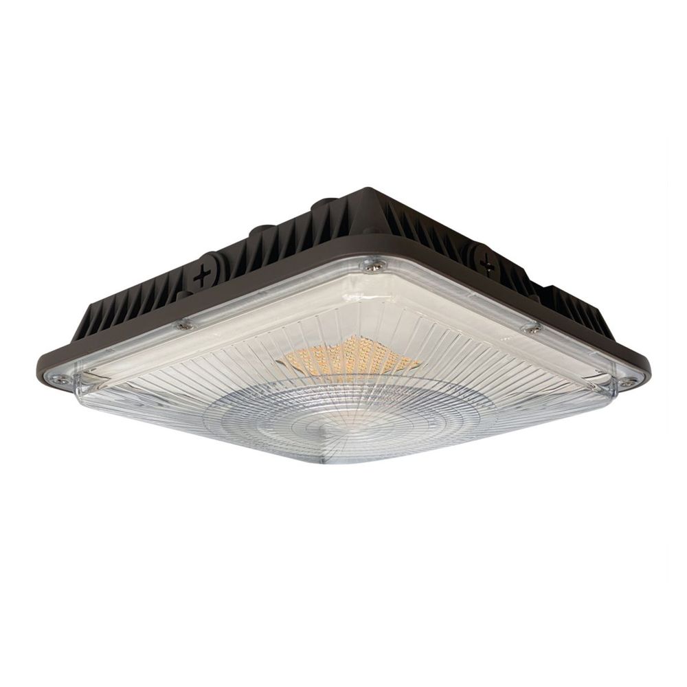 92W LED CANOPY 120-277 4000K BRONZE