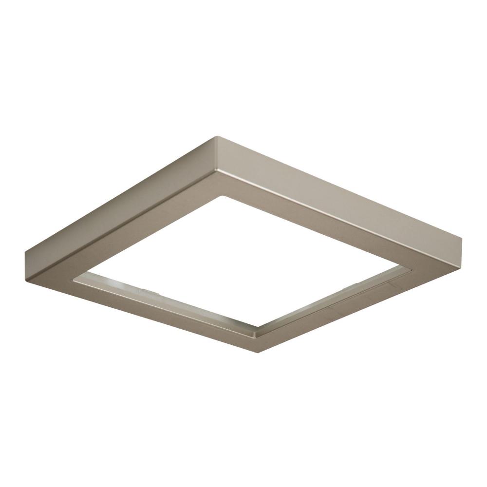 4&#34; SQUARE TRIM SATIN NICKEL