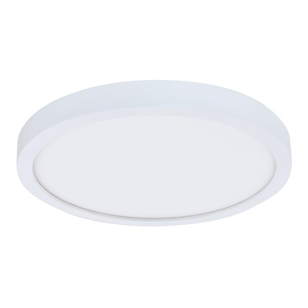 14&#34; SMD ROUND, PAINTABLE WHITE TRIM OVER