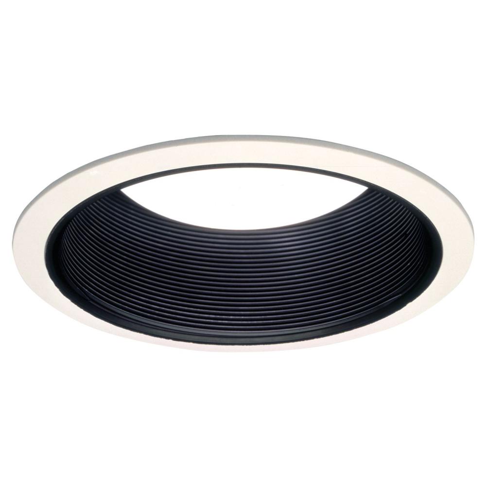 BLACK COILEX BAFFLE, WHITE TRIM RING