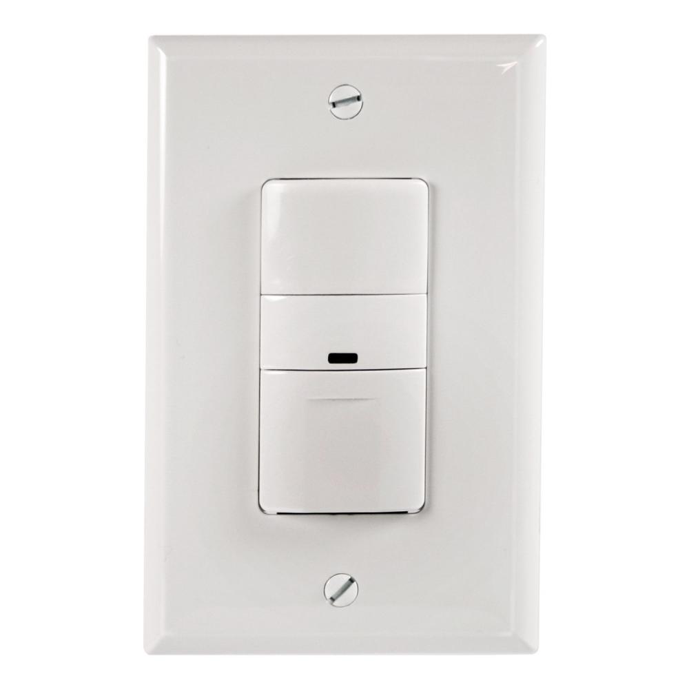 PIR WALL SWITCH 120/277V AUTO/MAN W