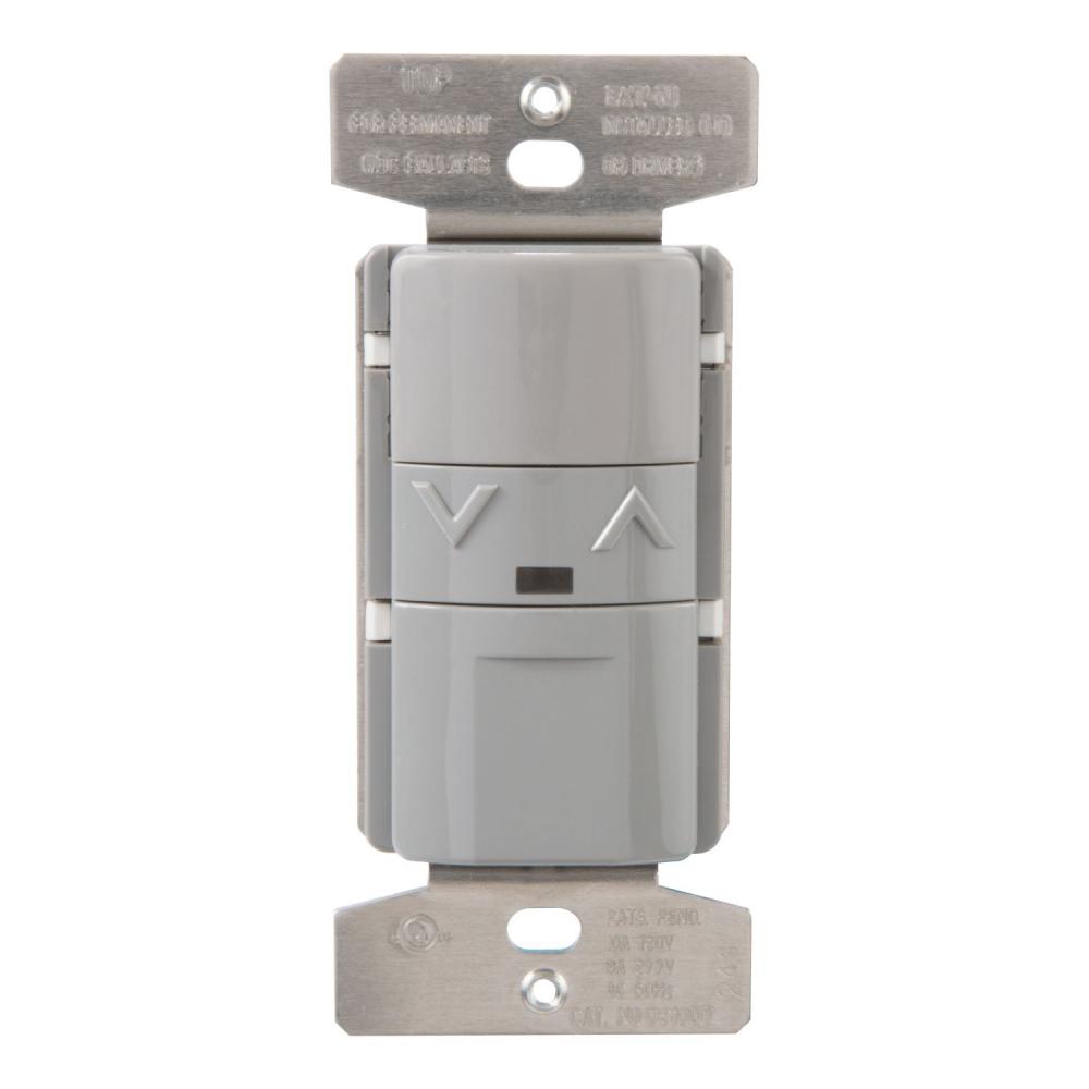 0-10V OCC SENSOR DIMMER, MULTI VOLT,GREY