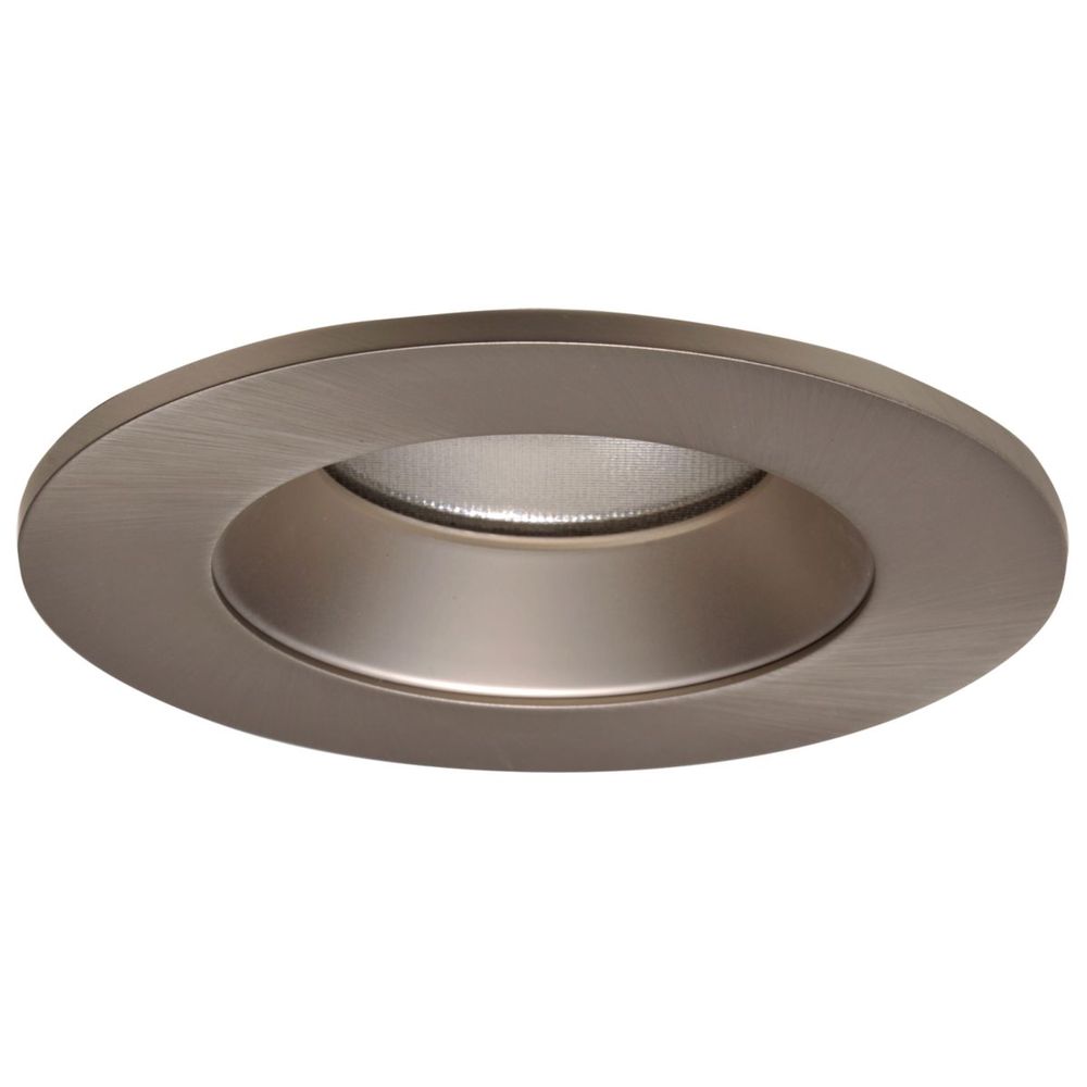 4&#34; SATIN NICKEL REFLECTOR W/LENS,SN RING