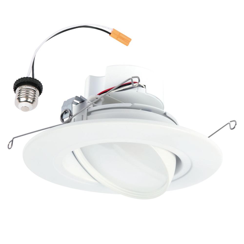 5/6&#34; RA, 600/1000LM, 5CCT, D2W, 120V, WH