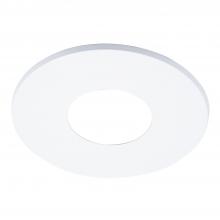 Cooper Lighting Solutions TL41RMW - 2" RD PIN, OPEN, MATTE WHITE FLG