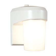 Cooper Lighting Solutions FE13PCW - 13W FLUOR ENTRY LT W/PHOTO CTL, WH