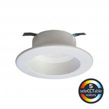 Cooper Lighting Solutions RL4069S1EWHR - HALO RL4WH SELECTABLE 90CRI 600LM LD R