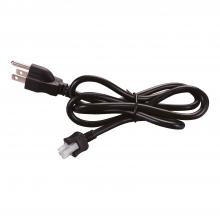 Cooper Lighting Solutions HU105MB - INDIVIDUAL 48" POWER CABLE - BLACK