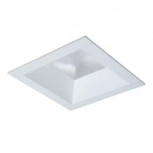 Cooper Lighting Solutions 44SWDMW - 4" SQ SHLOW TRM,WIDE DST,MATTE WHITE