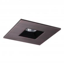 Cooper Lighting Solutions TLS408TBZBB - 4IN SQUARE BAFFLE TRIM,  SOLITE LENS, TU