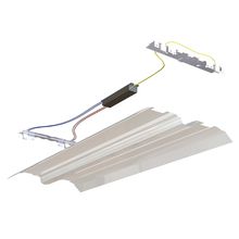 Cooper Lighting Solutions ART-2OP-232-UNV-HB81-U - ART 2X4 KIT 2L T8 REFL 12 CELL BLADE DR