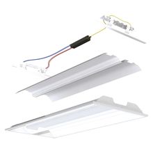 Cooper Lighting Solutions ART-2CRK-232-W-UNV-EB81-U - ART 2X4 KIT, 2L T8, REFL, COMMERCIAL