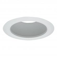 Cooper Lighting Solutions 5102WB - 5" WH METAL TAPERED BAFFLE, WH SF RING